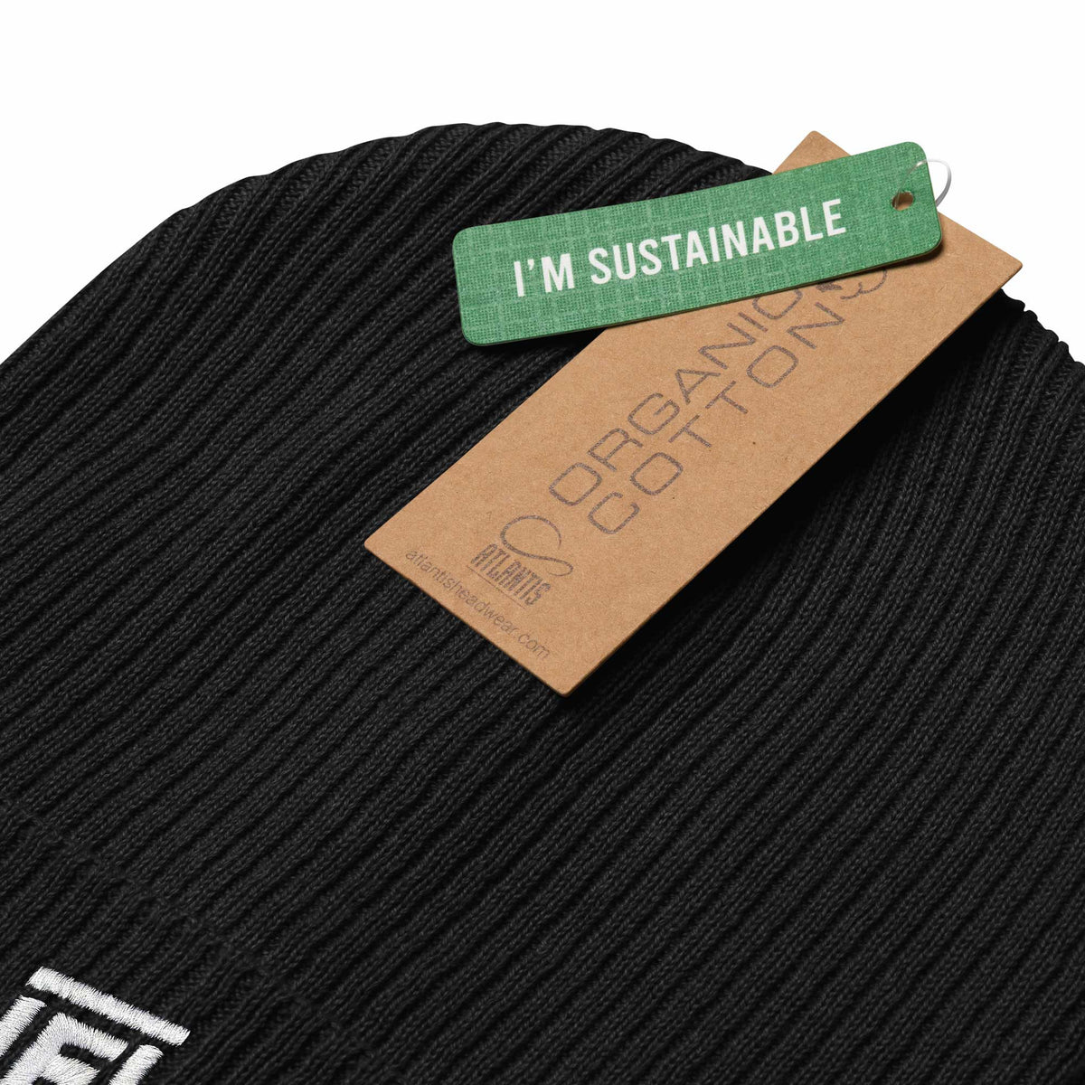 161 Antifascist Action - Gerippte Bio-Beanie