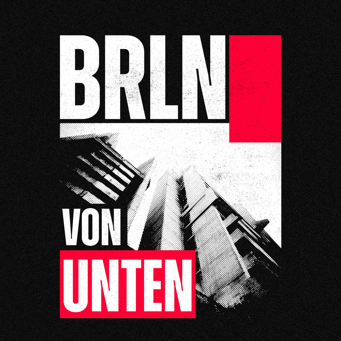 Berlin von unten | Unisex-Bio-Baumwoll-T-Shirt