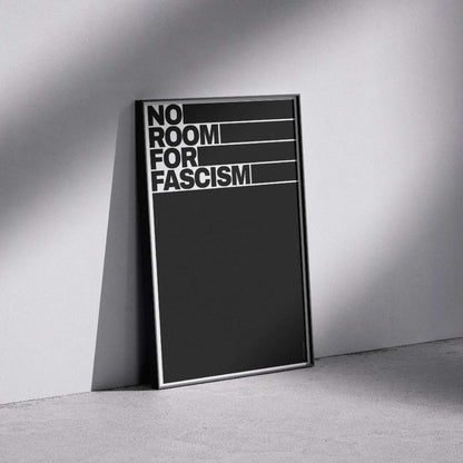 No room for fascism | DIN A2 Poster