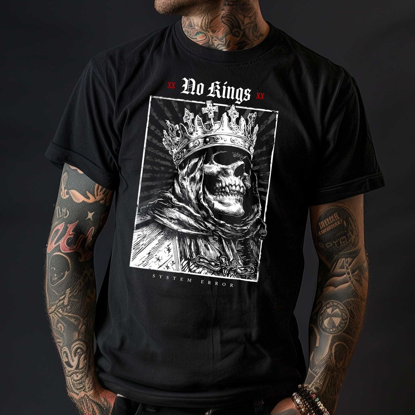 No Kings - T-Shirt (Bio, Fair)