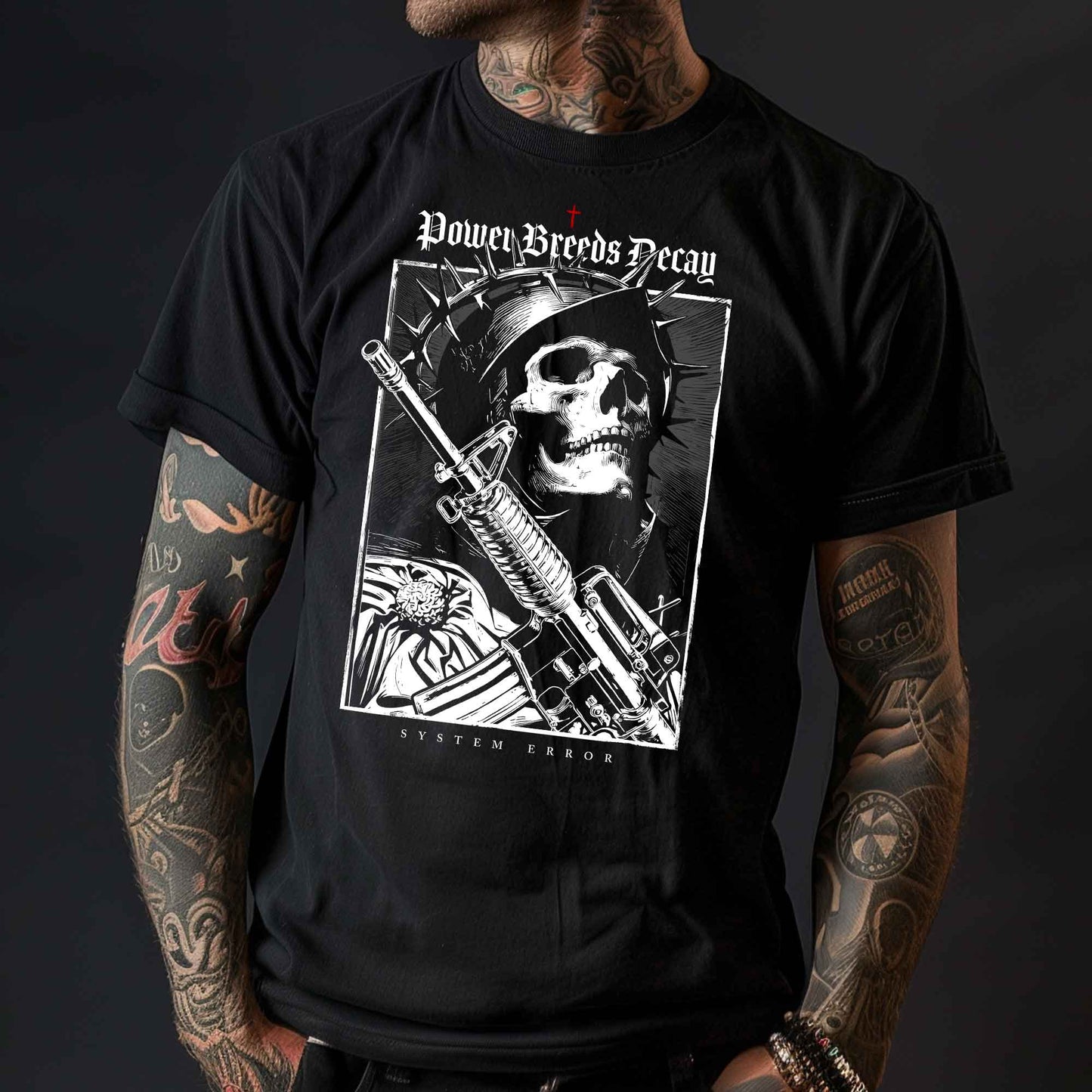 Power Breeds Decay | T-Shirt (Bio, Fair)