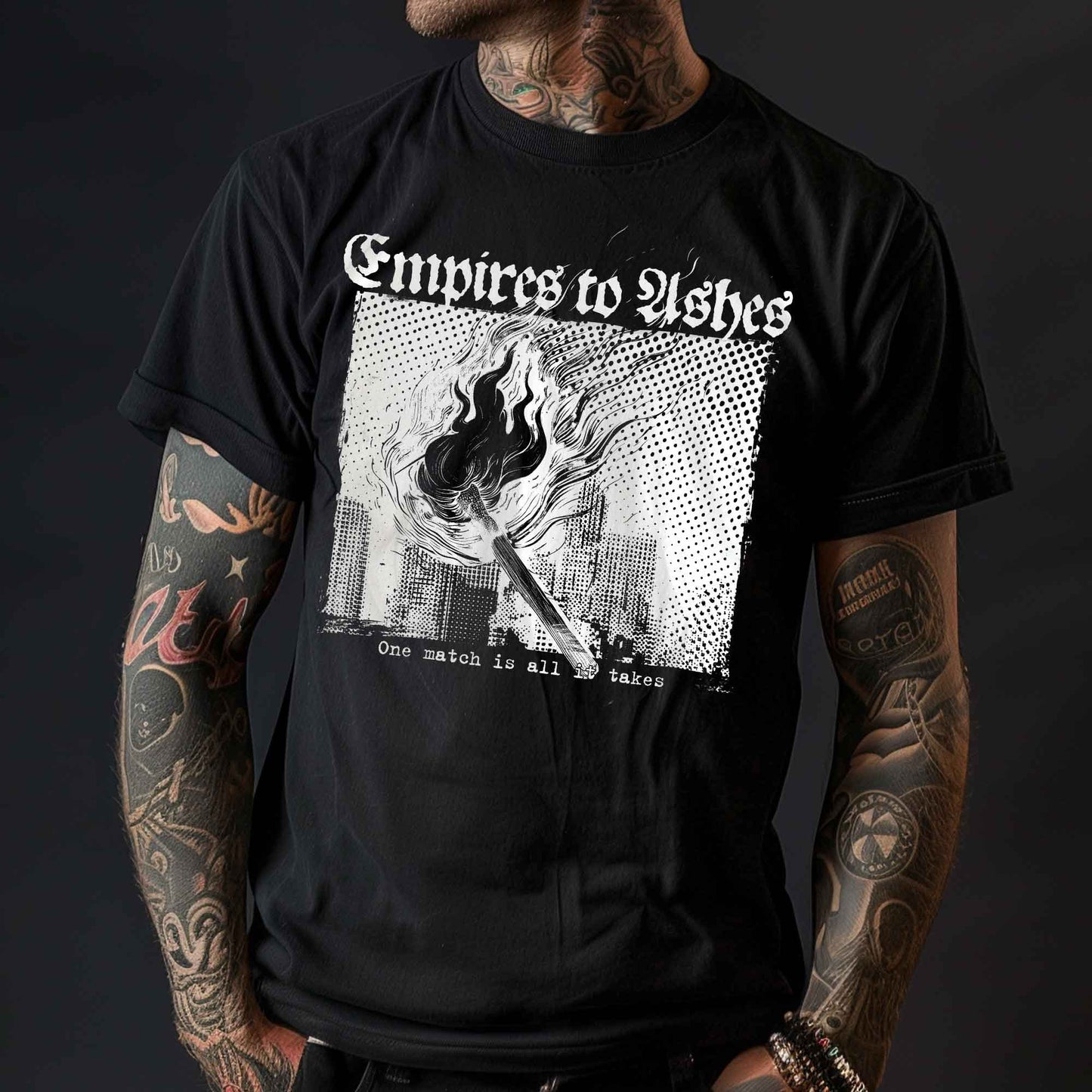 Empires to Ashes | Unisex organic cotton t-shirt