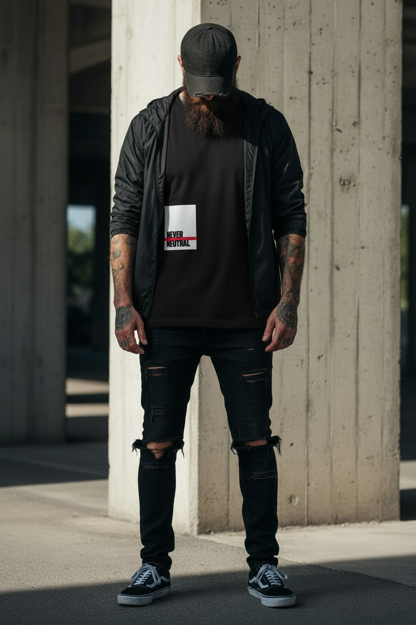 NEVER NEUTRAL Urban Mockup 